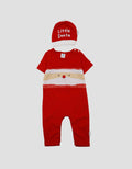 Pipiniko Romper Little Santa Am-Xmas2
