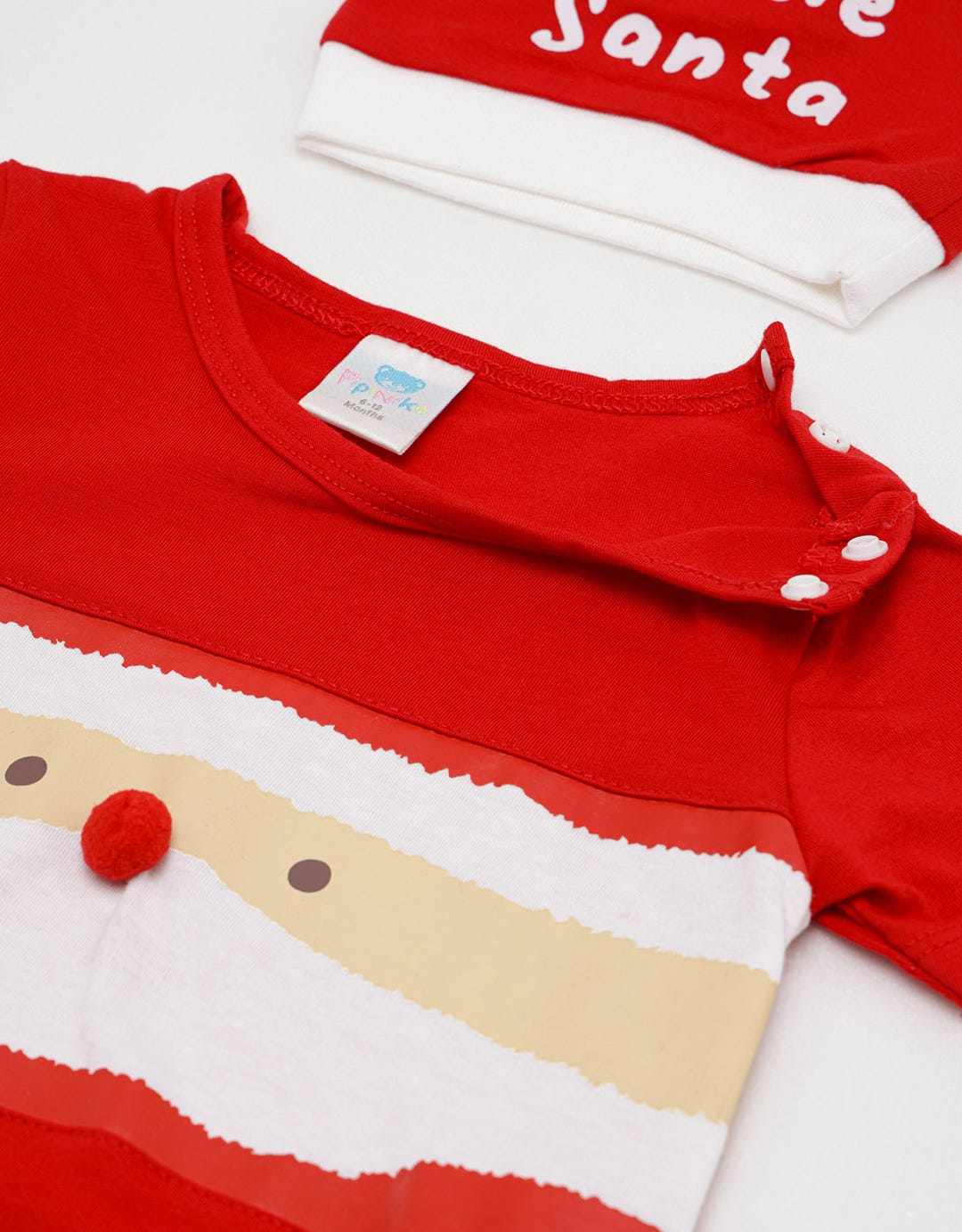 Pipiniko Romper Little Santa Am-Xmas2