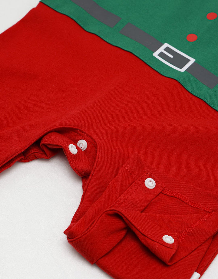 Pipiniko Elf Am Xmas Romper Baby Kids