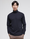 Suko Turtle Neck Soft Touch Turtle Collar Men's Long Sleeve T-Shirt