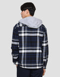 Suko Shacket Dettachable Hood Jaket Lengan Panjang Pria