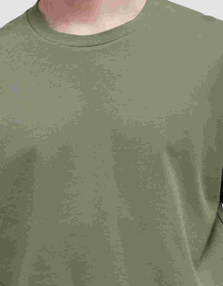 Suko Round Neck Soft Touch Round Collar Men's Long Sleeve T-Shirt