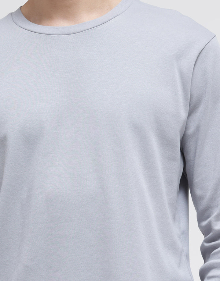 SUKO ROUND NECK SOFT TOUCH KERAH BULAT LENGAN PANJANG KAOS PRIA