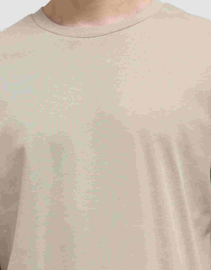 Suko Round Neck Soft Touch Round Collar Men's Long Sleeve T-Shirt