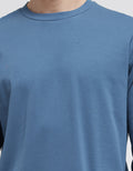 Suko Round Neck Soft Touch Round Collar Men's Long Sleeve T-Shirt
