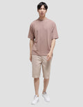 SUKO QUICK DRY KERAH BULAT LENGAN PENDEK KAOS OVERSIZE PRIA
