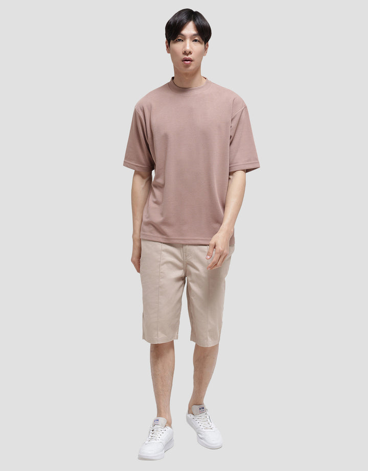 SUKO QUICK DRY KERAH BULAT LENGAN PENDEK KAOS OVERSIZE PRIA