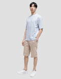 SUKO QUICK DRY KERAH BULAT LENGAN PENDEK KAOS OVERSIZE PRIA