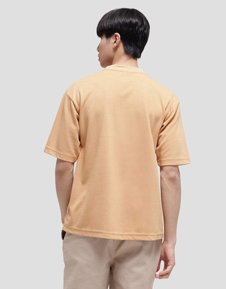 SUKO QUICK DRY KERAH BULAT LENGAN PENDEK KAOS OVERSIZE PRIA