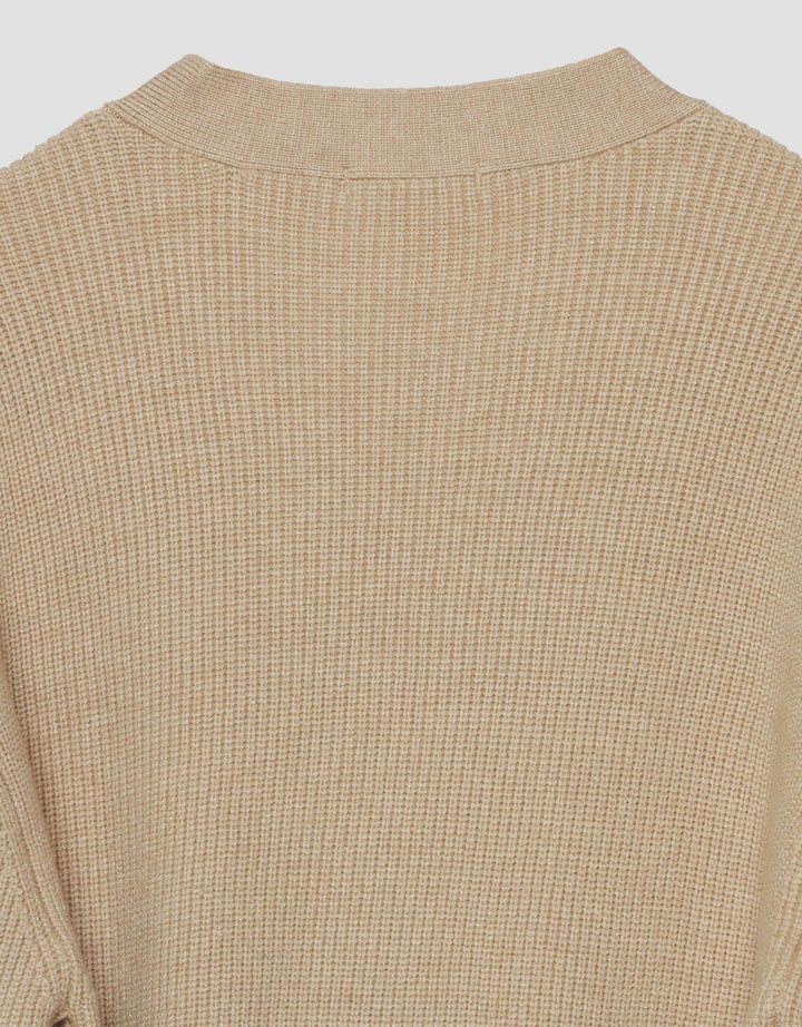 Suko Corn Pattern Outwear Long Sleeve Women's Cardigan