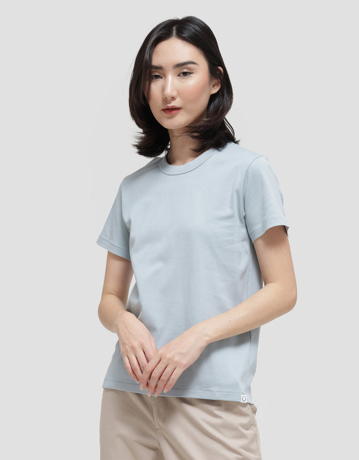 Suko Round Neck Kerah Bulat Lengan Pendek Kaos Wanita