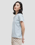 Suko Round Neck Kerah Bulat Lengan Pendek Kaos Wanita