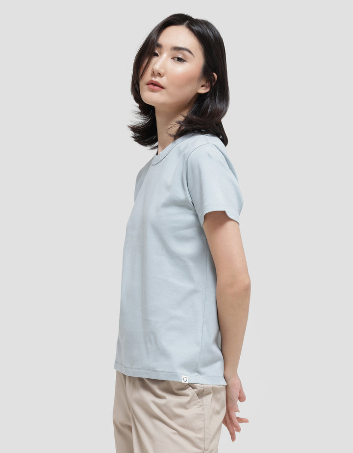Suko Round Neck Kerah Bulat Lengan Pendek Kaos Wanita