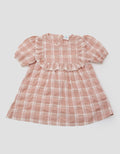 Pipiniko Blouse Ruffle Kotak Seersucker