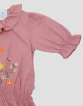 Pipiniko Top Woven Girls Flower Bee