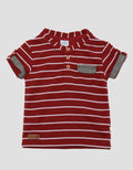 Pipiniko Top Boys Stripe Texture