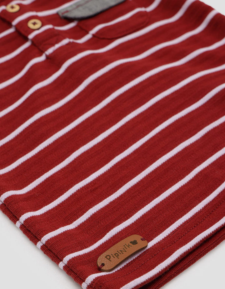 Pipiniko Top Boys Stripe Texture