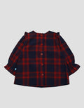 Pipiniko Blouse Plaid Xmas
