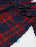 Pipiniko Blouse Plaid Xmas