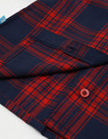 Pipiniko Blouse Plaid Xmas