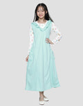 Nevada Long Sleeve Maxi Dress Overall Knit With Bear Inner
