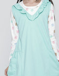 Nevada Long Sleeve Maxi Dress Overall Knit With Bear Inner