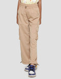 Nevada Knit Wideleg Cargo With Stopper Celana Anak Perempuan
