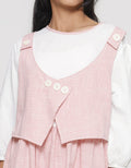 Nevada Woven 2 Pcs Look Alike Midi Dress Anak Perempuan