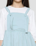 Nevada Stripes 2 Pcs Look Alike Midi Dress Anak Perempuan