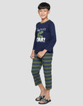 Kidz Too One Set Sleepwear Dino Roar Btm Salur