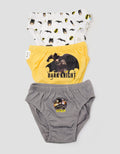 Kidz Too Brief Pack Of 3 Batman