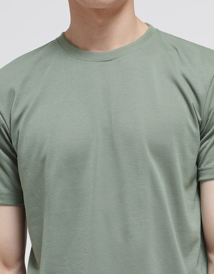 Anyday Short Sleeve T-Shirt Solid Print