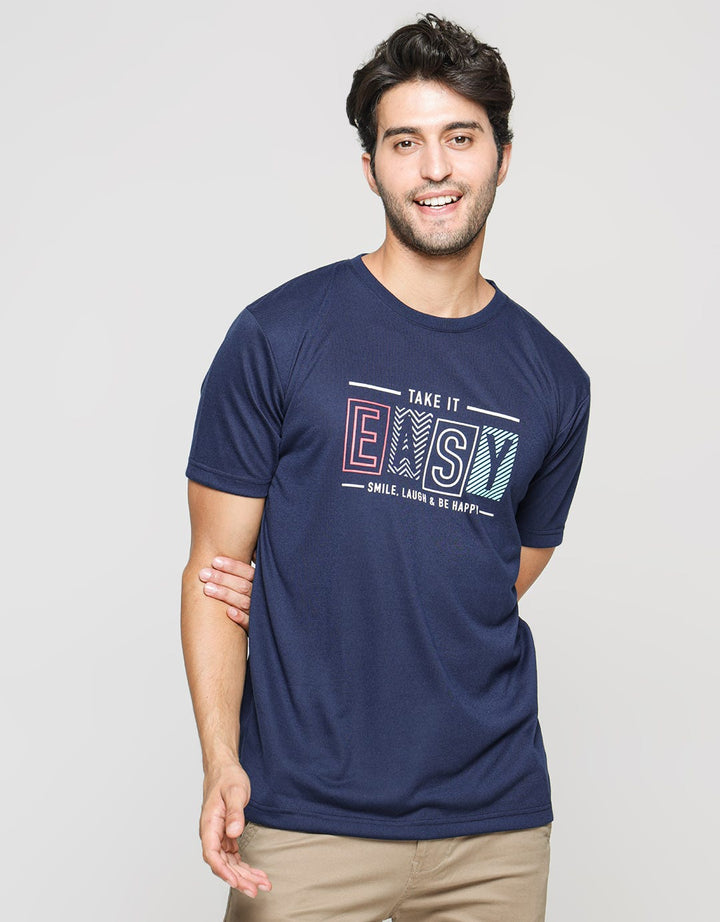Anyday Short Sleeve T-Shirt Take It Easy Print