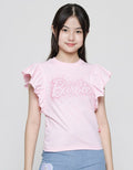 Barbie Unicorn Ruffle Girls T-Shirt