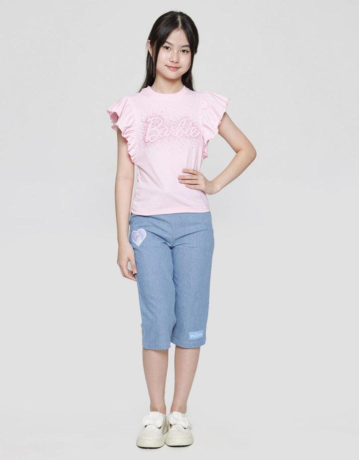 Barbie Unicorn Ruffle Girls T-Shirt