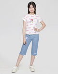 Barbie Logo Print Girls T-Shirt