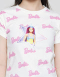 Barbie Logo Print Girls T-Shirt