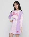 Disney Long Sleeve Midi Dress Barbie Unicorn