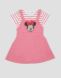 Disney Dosmin Minnie Midi Dress Overall Girls