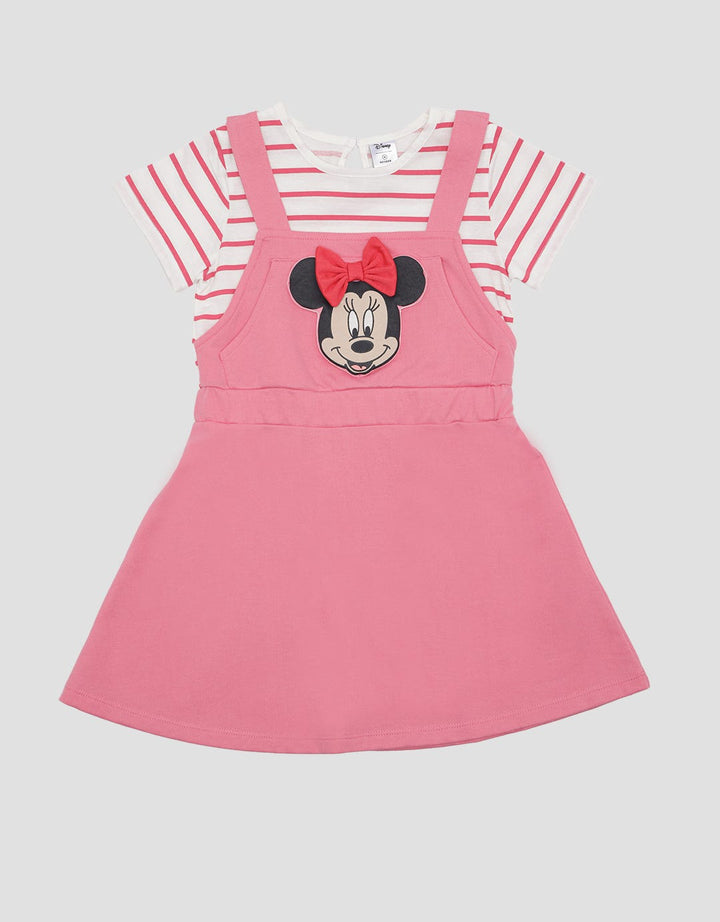 Disney Dosmin Minnie Midi Dress Overall Girls