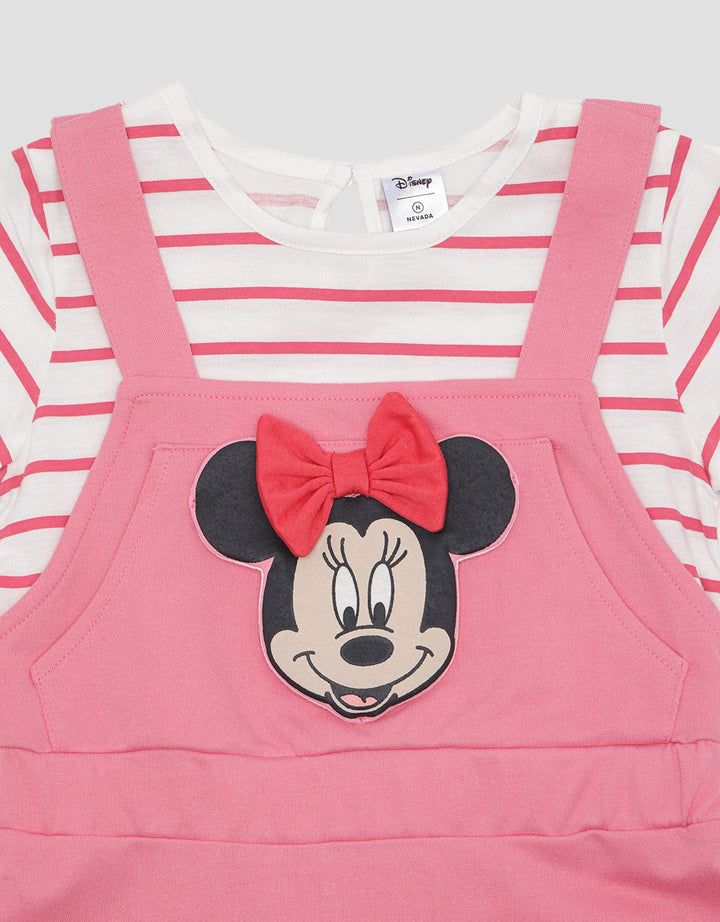 Disney Dosmin Minnie Midi Dress Overall Girls