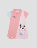 Disney Midi Dress Anak Perempuan Kerah Polo Minnie