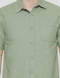 Details of Short Sleeve Solid Oxford Shirt