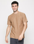Details Texture Solid Men's T-shirt
