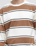 Details Sweatshirt Jumper Long Sleeve Yd Stripes Reguler