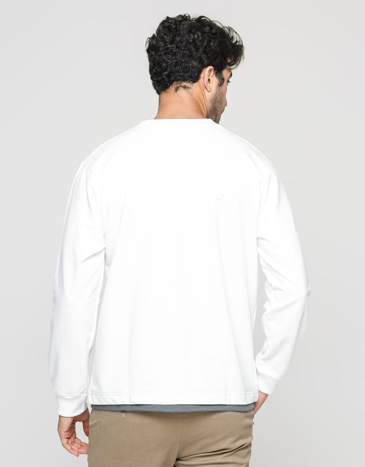 Details Jumper Double Neck Sweater Pria