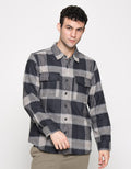 Details Jacket Shirt Twill Checks
