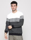 Details Colour Blocking Sweater Pria