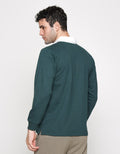 Details Sweatshirt Woven Collar Colour Blocking