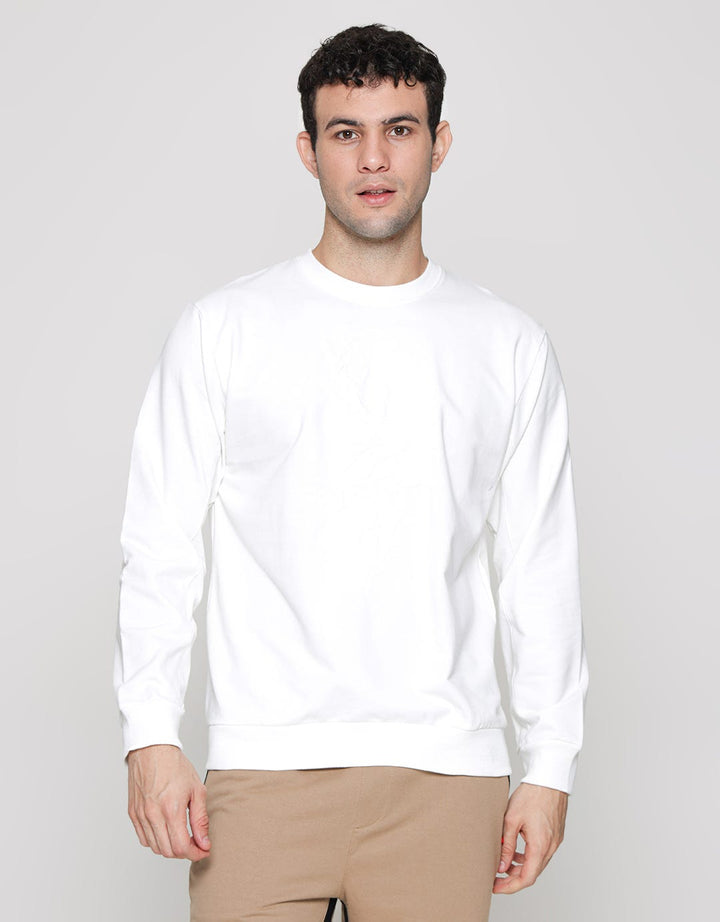 Details Sweatshirt Emboss Deer